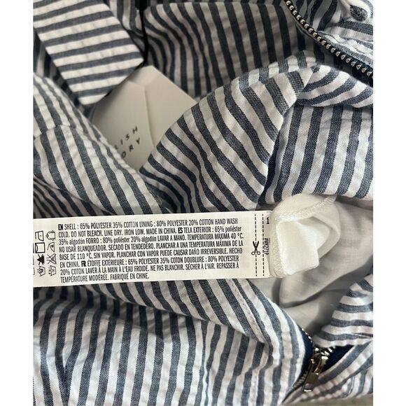 NWT English Factory Striped Jumpsuit Size XS - Picture 8 of 8